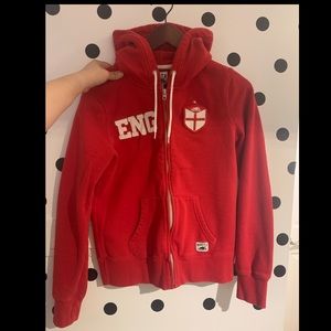 England zip up sweater 🏴󠁧󠁢󠁥󠁮󠁧󠁿